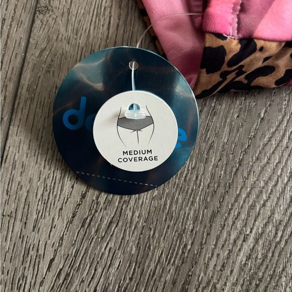 Decree Pink and Leopard Print Bikini Bottoms - Picture 4 of 6